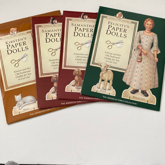 American Girl Other - American girl doll paper dolls